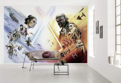 Komar Star Wars EP9 Movie Poster Wide Fotobehang 368x254cm 8 delig Sfeer | Yourdecoration.com
