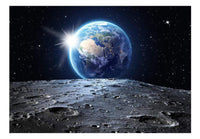 Wall Mural - View of the Blue Planet 400x280cm - Non-Woven Murals