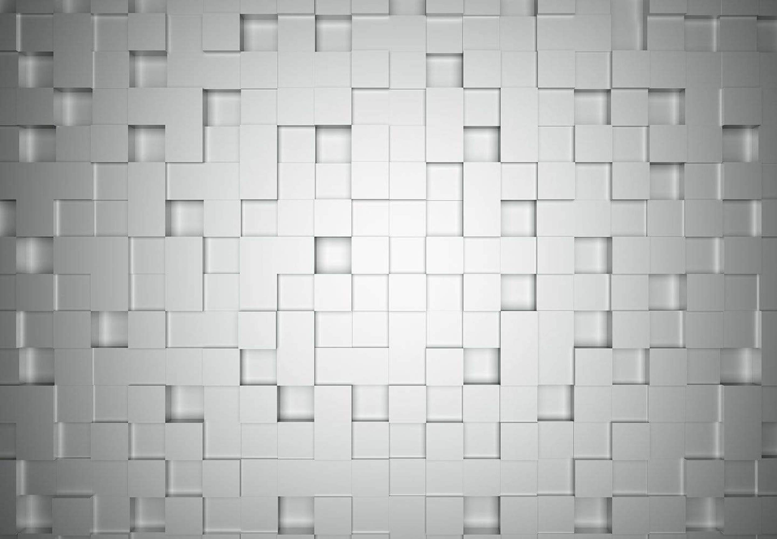 Wall Mural - Cubes 366x254cm - Paper Wallpaper