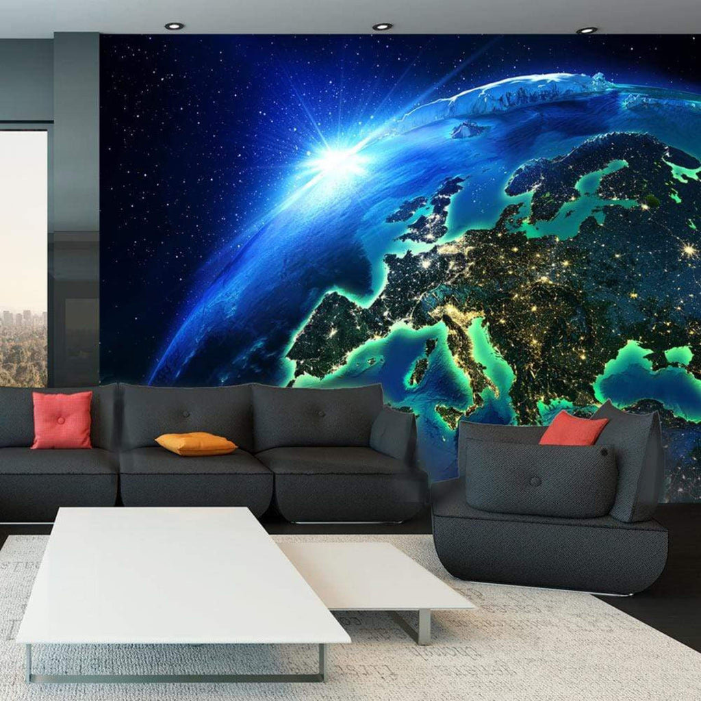 Wall Mural - The Blue Planet 400x280cm - Non-Woven Murals