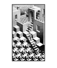 Art Print M C Escher Kreislauf 55x65cm ESE 01 PGM | Yourdecoration.com