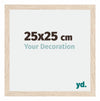 Catania MDF Photo Frame 25x25cm Oak Size | Yourdecoration.com