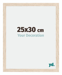 Catania MDF Photo Frame 25x30cm Oak Size | Yourdecoration.com