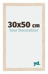 Catania MDF Photo Frame 30x50cm Oak Size | Yourdecoration.com