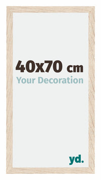 Catania MDF Photo Frame 40x70cm Oak Size | Yourdecoration.com