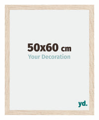 Catania MDF Photo Frame 50x60cm Oak Size | Yourdecoration.com