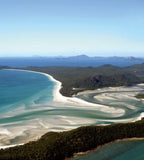 Dimex Aerial View of Beach Wall Mural 225x250cm 3 Panels | Yourdecoration.com