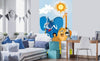 Dimex Africa Animals Wall Mural 150x250cm 2 Panels Ambiance | Yourdecoration.com