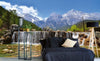 Dimex Alps Wall Mural 375x250cm 5 Panels Ambiance | Yourdecoration.com
