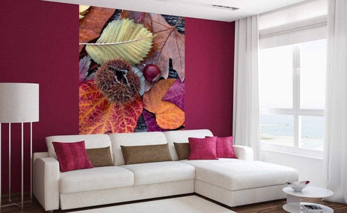 Dimex Autumn Leaves Wall Mural 150x250cm 2 Panels Ambiance | Yourdecoration.com