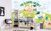 Dimex Baby Bees Wall Mural 375x250cm 5 Panels Ambiance | Yourdecoration.com