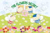 Dimex Baby Bees Wall Mural 375x250cm 5 Panels | Yourdecoration.com