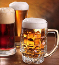 Dimex Beer Mugs Wall Mural 225x250cm 3 Panels | Yourdecoration.com