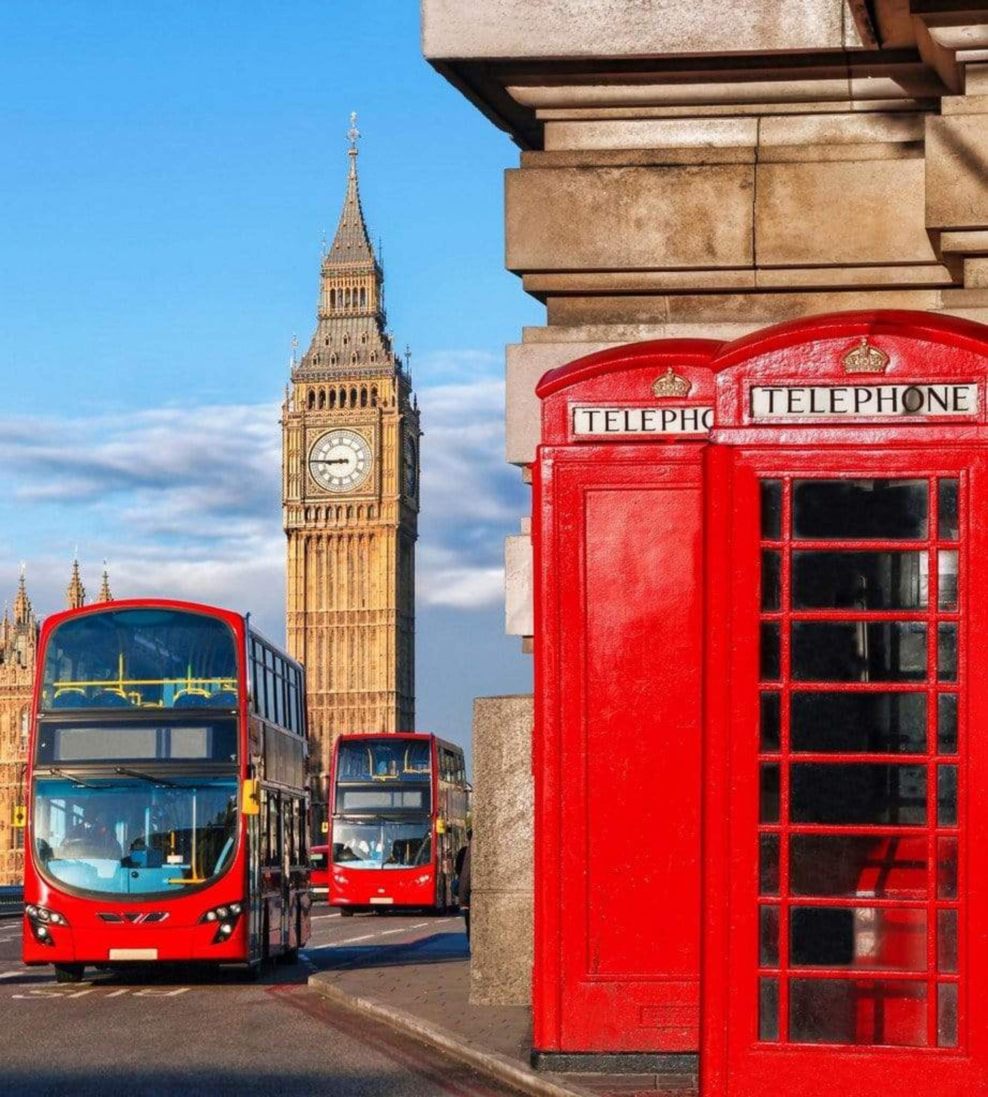 Dimex Big Ben Wall Mural 225x250cm 3 Panels | Yourdecoration.com