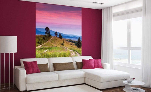 Dimex Blooming Hills Wall Mural 150x250cm 2 Panels Ambiance | Yourdecoration.com