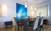 Dimex Blue Abstract Wall Mural 150x250cm 2 Panels Ambiance | Yourdecoration.com