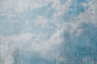 Dimex Blue Clouds Abstract Wall Mural 375x250cm 5 Panels | Yourdecoration.com