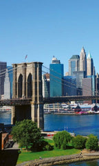 Dimex Brooklyn Bridge 1 Wall Mural 150x250cm 2 Panels | Yourdecoration.com