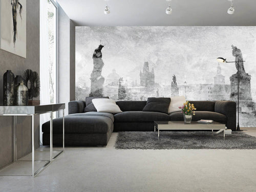 Dimex Charles Bridge Abstract II Wall Mural 375x250cm 5 Panels Ambiance | Yourdecoration.com