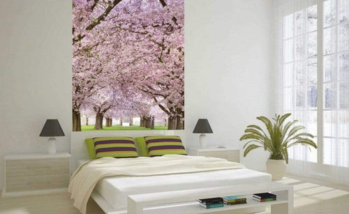 Dimex Cherry Trees Wall Mural 150x250cm 2 Panels Ambiance | Yourdecoration.com