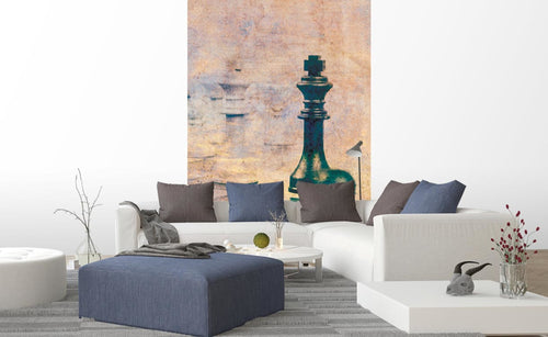 Dimex Chess Abstract Wall Mural 150x250cm 2 Panels Ambiance | Yourdecoration.com