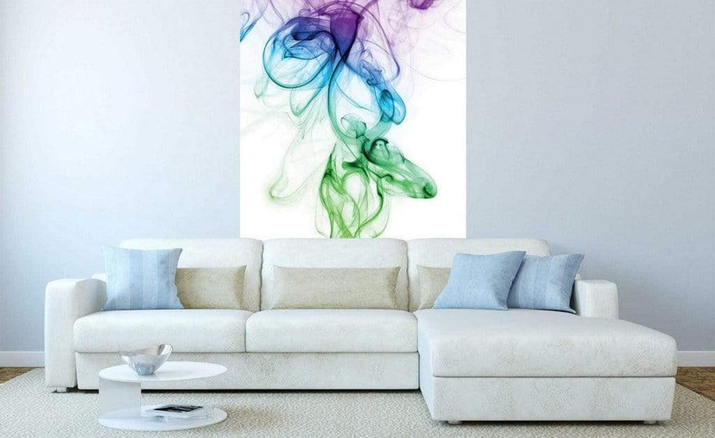 Dimex Cold Smoke Wall Mural 150x250cm 2 Panels Ambiance | Yourdecoration.com