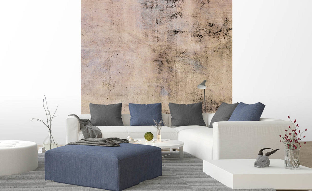 Dimex Concrete Abstract Wall Mural 225x250cm 3 Panels Ambiance | Yourdecoration.com
