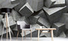 Dimex Concrete Cubes Wall Mural 375x250cm 5 Panels Ambiance | Yourdecoration.com