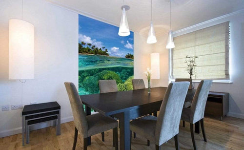 Dimex Coral Reef Wall Mural 150x250cm 2 Panels Ambiance | Yourdecoration.com