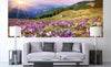 Dimex Crocuses at Spring Wall Mural 375x150cm 5 Panels Ambiance | Yourdecoration.com
