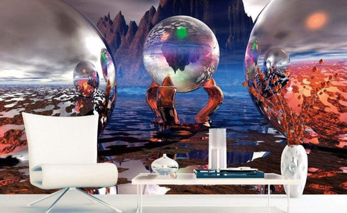 Dimex Crystal Vision Wall Mural 375x250cm 5 Panels Ambiance | Yourdecoration.com