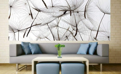 Dimex Dandelion Seeds Wall Mural 375x150cm 5 Panels Ambiance | Yourdecoration.com