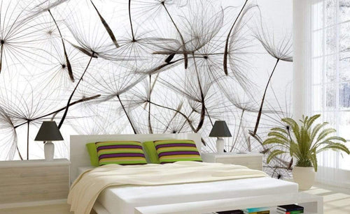 Dimex Dandelion Seeds Wall Mural 375x250cm 5 Panels Ambiance | Yourdecoration.com