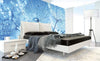 Dimex Dandelion Water Drops Wall Mural 375x250cm 5 Panels Ambiance | Yourdecoration.com
