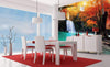 Dimex Deep Forest Waterfall Wall Mural 225x250cm 3 Panels Ambiance | Yourdecoration.com