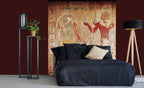Dimex Egypt Painting Wall Mural 225x250cm 3 Panels Ambiance | Yourdecoration.com