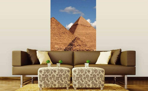 Dimex Egypt Pyramid Wall Mural 150x250cm 2 Panels Ambiance | Yourdecoration.com
