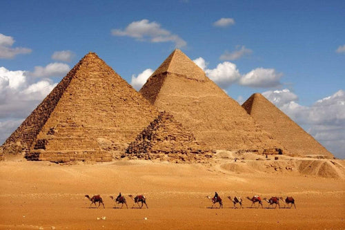 Dimex Egypt Pyramid Wall Mural 375x250cm 5 Panels | Yourdecoration.com