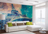 Dimex Eiffel Tower Abstract I Wall Mural 375x250cm 5 Panels Ambiance | Yourdecoration.com