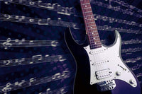 Dimex Electric Guitar Wall Mural 375x250cm 5 Panels | Yourdecoration.com