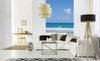 Dimex Empty Beach Wall Mural 150x250cm 2 Panels Ambiance | Yourdecoration.com
