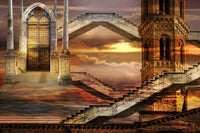 Dimex Ethereal Tower Wall Mural 375x250cm 5 Panels | Yourdecoration.com