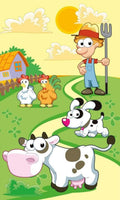 Dimex Farm Wall Mural 150x250cm 2 Panels | Yourdecoration.com
