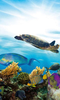 Dimex Fish Wall Mural 150x250cm 2 Panels | Yourdecoration.com