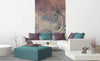 Dimex Flower Abstract I Wall Mural 150x250cm 2 Panels Ambiance | Yourdecoration.com