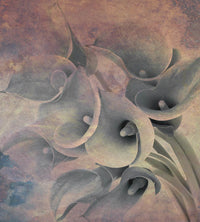 Dimex Flower Abstract I Wall Mural 225x250cm 3 Panels | Yourdecoration.com