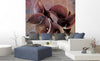 Dimex Flower Abstract II Wall Mural 225x250cm 3 Panels Ambiance | Yourdecoration.com