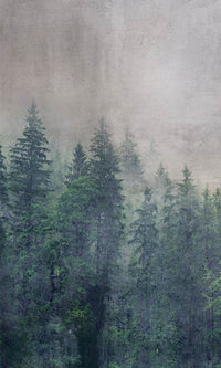 Dimex Forest Abstract Wall Mural 150x250cm 2 Panels | Yourdecoration.com