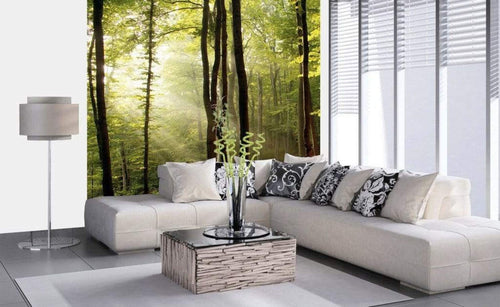 Dimex Forest Wall Mural 225x250cm 3 Panels Ambiance | Yourdecoration.com