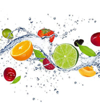 Dimex Fruits in Water Wall Mural 225x250cm 3 Panels | Yourdecoration.com